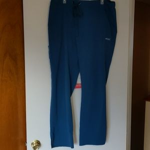 Aqua Color Grey Anatomy Scrub Pants